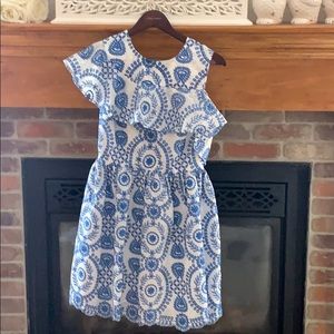 ASOS asymmetrical sleeve dress